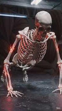 what happen if you do 10,000 push-ups for 10 days ? #skeleton lab #experiments