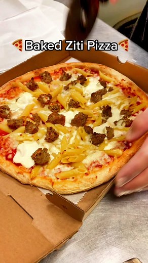 Delicious Baked Ziti Pizza at Suppas in Salem, NH