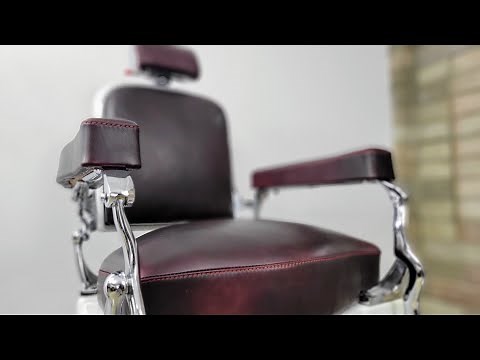 Koken Barber Chair Restoration Assembly