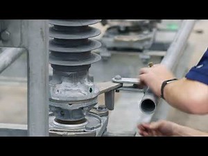 Vertical Break Switch EV-2 Step 6: Installation and Adjustment of the Interphase Operating Pipe