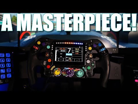 Truly mind blowing! | Sim Lab Mercedes AMG F1 Sim Racing wheel rim!