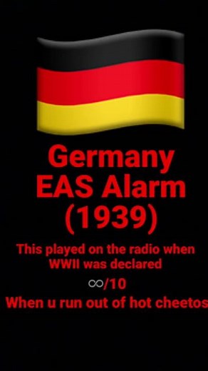 Germany EAS Alarm (1939)