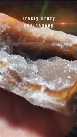 I found AMAZING frosty botryoidal in Chalcedony!!! #rocks #chalcedony #crystals