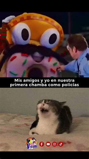 😂🚔 MIS AMIGOS Y YO EN NUESTRA PRIMERA CHAMBA COMO POLICÍAS #cine #peliculas