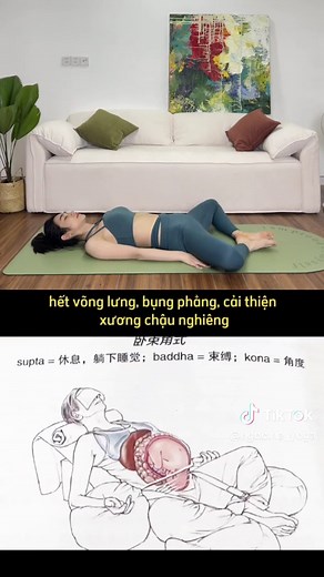 4 bà tập các mẹ nên tập để bảo vệ khung chậu, giảm đau lưng và võng lưng #ngocha_yoga #yoga #baitapgiamcan #baitaptainha #suckhoe #loiichyoga #xuhuong #exercise #phunu #t