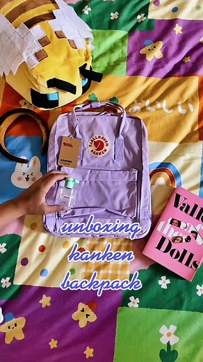Unboxing Fjallraven Kanken Lavender Backpack