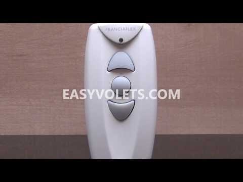 Télécommande portable Franciaflex - EASYVOLETS