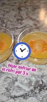 How to make orange juice gelatin (super easy) 🍊