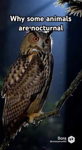 Why some animals are nocturnal #amazing #nocturnal