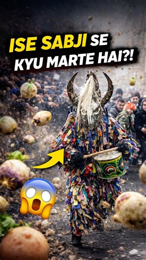 Why Are People Throwing Vegetables at Him?! 😳