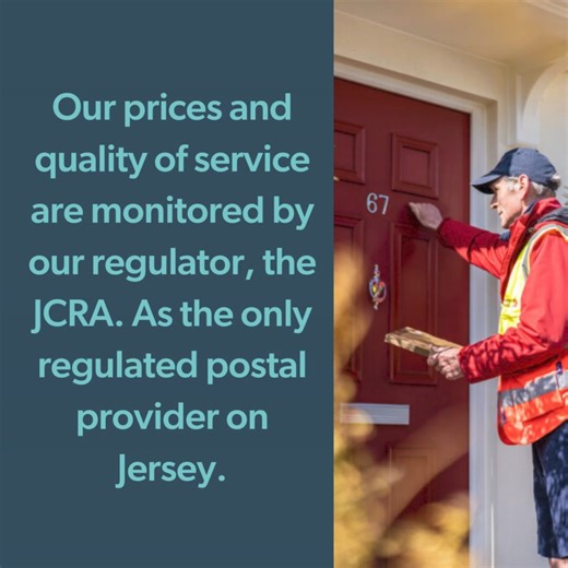 We're the only licenced postal operator in Jersey, subject to strict targets, so your post is in trusted hands. | Jersey Post