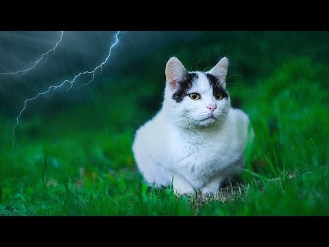 Cats, Thunder, Rain & Wind ASMR