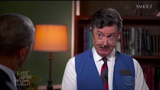 34K views · 447 reactions | President Barack Obama gets job interview advice from Stephen Colbert | Yahoo Canada | Facebook