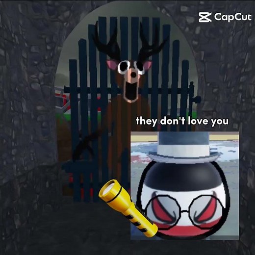 scaring the deer Monster #99nightintheforest