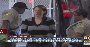 Elizabeth Johnson booked into PHX jail