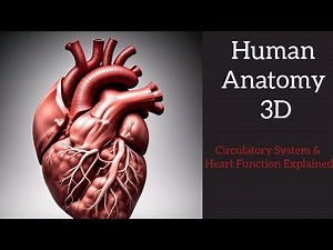 Understanding the Heart: Human Anatomy 3D | Circulatory System & Heart Function Explained