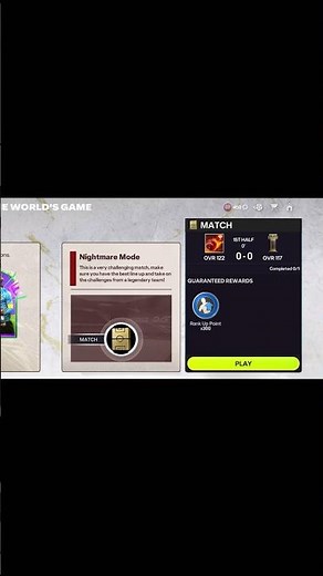 Nightmare Mode Hardest Match Easy Win Tips & Tricks! | FC Mobile
