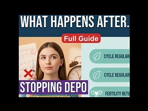 What Happens After Stopping the Depo Injection?