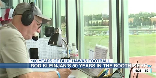100 years of Dickinson State Football: The voice of the Blue Hawks