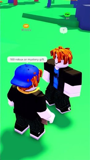 ROBUX OR MYSTERY GIFT? 🎁 🤔 #roblox #plsdonate