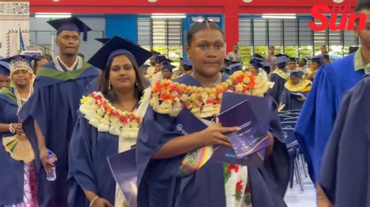 Fiji National University Graduating Class of 2025 — Session 1🎓 Graduates from the College of Agriculture, Fisheries and Forestry and the College of Humanities, Education and Law received their certificates, diplomas, and degrees today at the Vodafone Arena. 🎥 Mere Ledua #FijiSun #FijiNews #TeamFiji #Fiji | Fiji Sun