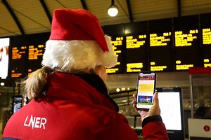 Rail operator announces big sale on tickets for journeys over the festive period