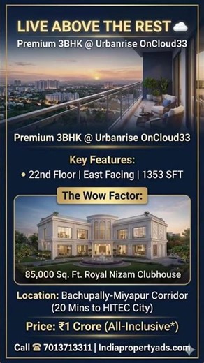 Live Maharaja Size at Urbanrise OnCloud33 Hyderabad!