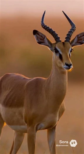Cheetah Freezes When Antelope Notices Him | Silent Savannah Standoff