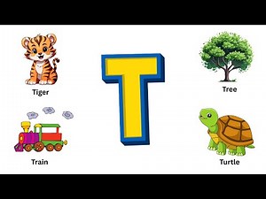 Letter T Learning Fun! | ABC Video for Kids