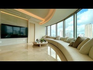 【都心の高級タワマン】セレブ気分になれる絶景リビング