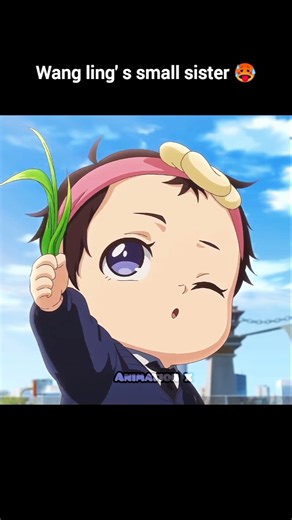 Wang ling's small sister 😱