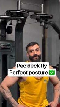 Pec deck fly Perfect posture ✅ ‪@Jayram2.o‬ #bodybuilding #youtubeshorts #workout