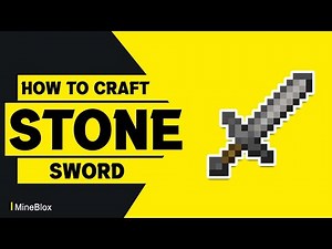 How to Craft a Stone Sword in Minecraft