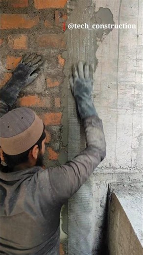 "Chicken Mesh Fitting Before Plaster | Civil Work Guide"