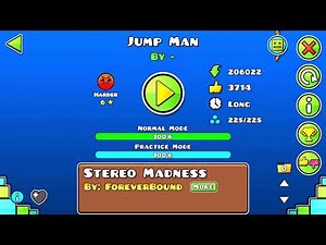 Geometry Dash - All Rated Levels of 1.0