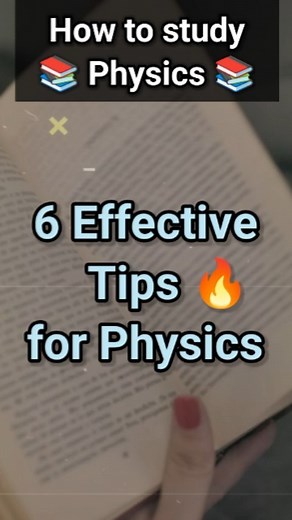 You Can Learn_it on Instagram: "6 Effective tips for Physics ❣️"