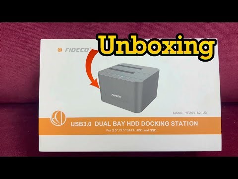 I Tested the FIDECO HDD Dock So You Don't Have to