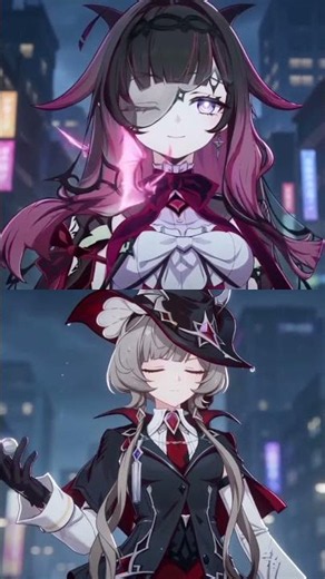 When They Step Into ZZZ:Vampire Columbina × Hunter Sandrone #columbina #sandrone #genshinimpact