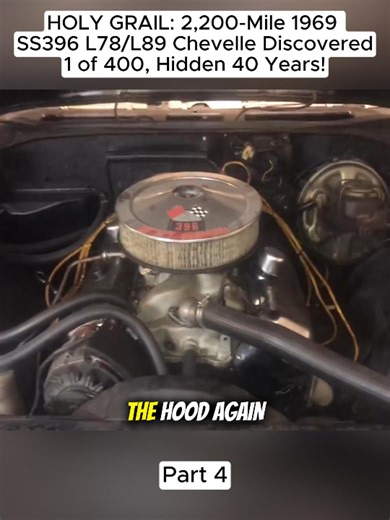 HOLY GRAIL: 2,200-Mile 1969 SS396 L78 L89 Chevelle Discovered 1 of 400, Hidden 40 Years! (Part 4) #barnfind #abandonedcar #fblifestyle | Abandoned Cars