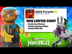This LIMITED TIME EVENT is INSANE in NINJAGO x LEGO Fortnite Odyssey!