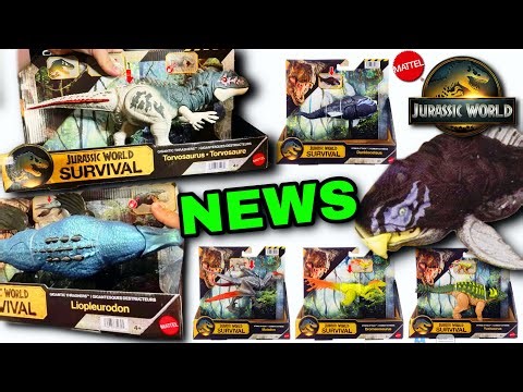 DUNKLEOSTEUS Figure & MORE!! | Jurassic World Survival Dino Toys