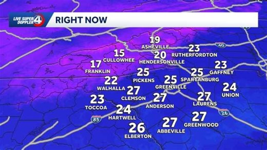 Light snow possible along South Carolina coast this weekend