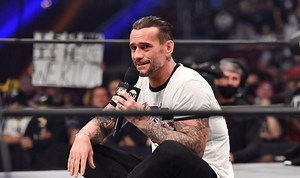 Photo: CM Punk breaks Twitter by meeting the "crying" fan from his AEW debut