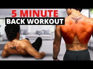 5 Minute Full Back Workout (No Equipment Needed)