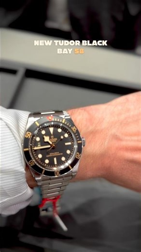 I also got a chance to see the new Tudor Black Bay 58 Master Chronometer 🛡️