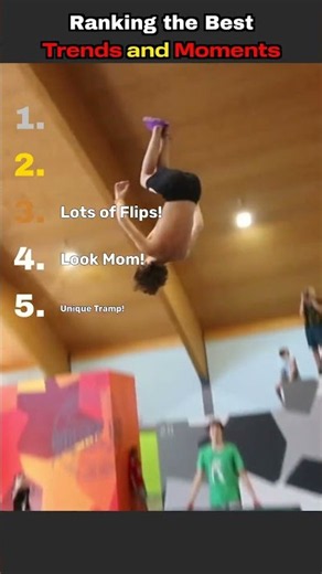 These trampoline stunts are next level 🤯 #shorts #trampoline