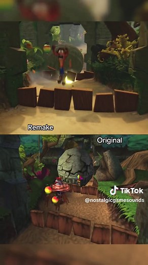 Crash Bandicoot Remake Vs Original Comparison