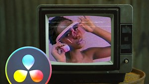 How to Use our Free TV and VHS Effects in DaVinci Resolve