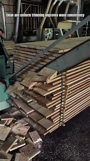 Timber Pack End Trimming Process Using Industrial Pack Saw Machine