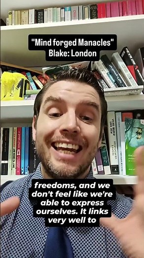 "Mind forged Manacles" London by William Blake #powerandconflictpoetry